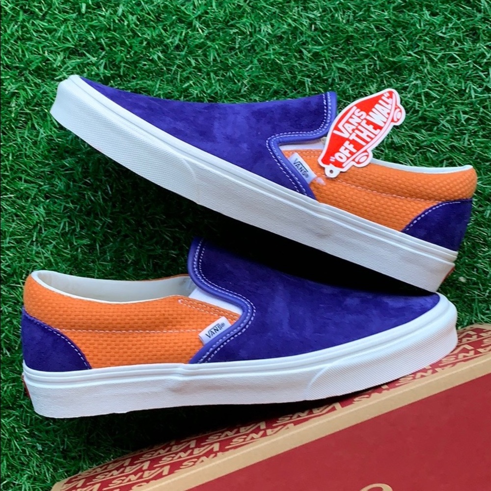 VANS CLASSIC SLIP-ON P&C ROYAL BLUE/APRICOT BUFF M - Picture 10 of 16